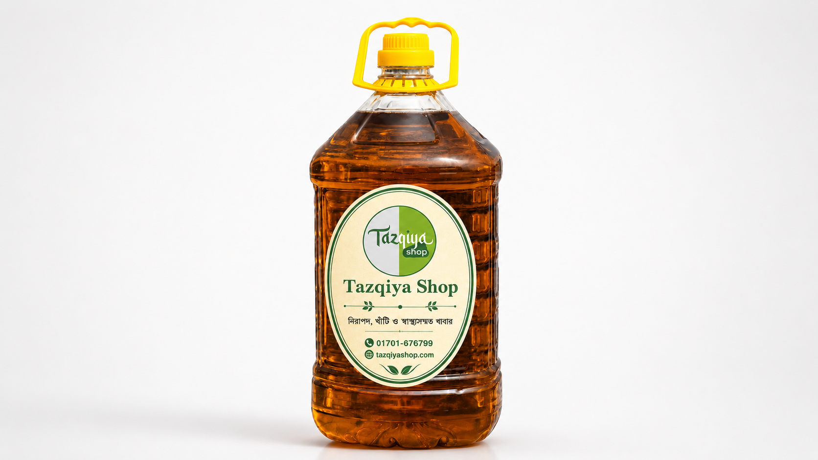 দেশি সরিষার তেল । Deshi Mustard Oil 5ltr